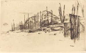 Barche da pesca, Hastings da James Abbott McNeill Whistler