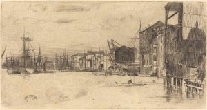Free Trade Wharf da James Abbott McNeill Whistler