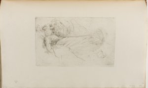 Ragazza Distesa da James Abbott McNeill Whistler
