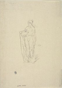 Ragazza con ciotola da James Abbott McNeill Whistler