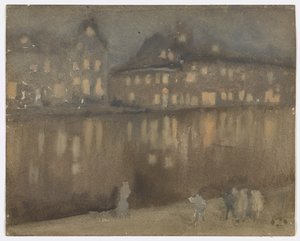 Canale Grande, Amsterdam; Notturno