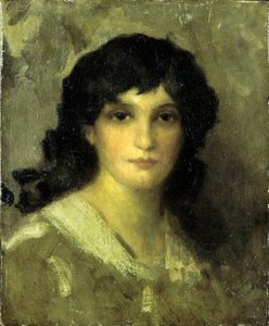 Testa di giovane donna da James McNeill Whistler