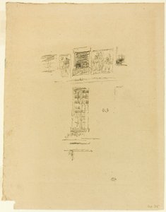 Hôtel Colbert, Finestre da James McNeill Whistler