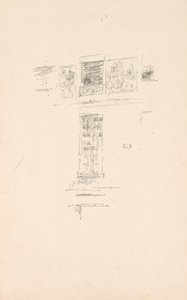 Hôtel Colbert, Finestre da James McNeill Whistler