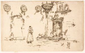 Hôtel Lallemont, Bourges da James McNeill Whistler