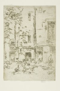 Hôtel de la Croix Blanche da James McNeill Whistler