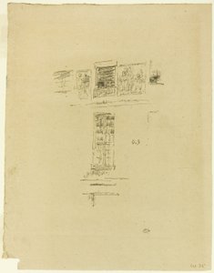 Hôtel Colbert, Finestre da James Abbott McNeill Whistler