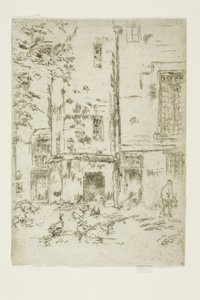 Hôtel de la Croix Blanche da James Abbott McNeill Whistler