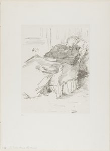La Belle Dame endormie da James Abbott McNeill Whistler