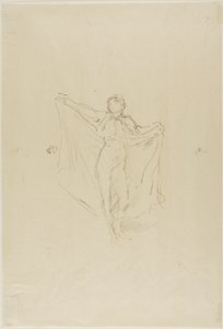 La ballerina: uno studio del nudo da James Abbott McNeill Whistler