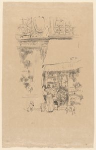 La fruttivendola di rue de Grenelle da James Abbott McNeill Whistler