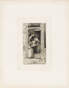 La Venditrice di Senape da James Abbott McNeill Whistler