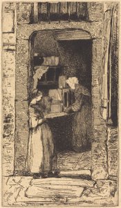 La venditrice di senape da James Abbott McNeill Whistler