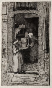 La venditrice di senape da James McNeill Whistler