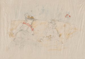 Signora e bambino da James Abbott McNeill Whistler