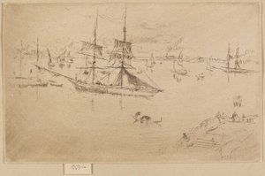 Laguna--Mezzogiorno da James Abbott McNeill Whistler