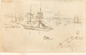 Laguna: Mezzogiorno da James Abbott McNeill Whistler