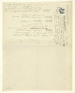 Lettera a William Heinemann con correzioni per Eden contro Whistler: Il baronetto e la farfalla. Un valentino con un verdetto da James Abbott McNeill Whistler