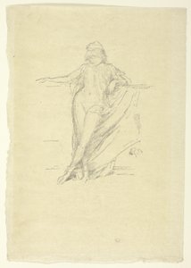 Piccola figura drappeggiata, in piedi da James Abbott McNeill Whistler