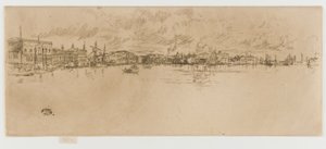 Lunga Venezia da James Abbott McNeill Whistler