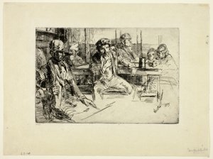Lavoratori del Porto da James Abbott McNeill Whistler