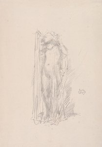Model Draping da James McNeill Whistler