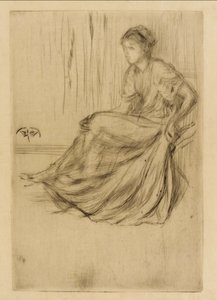 Modello seduto da James Abbott McNeill Whistler