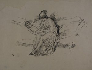 Madre e Figlio, No. 4 da James Abbott McNeill Whistler