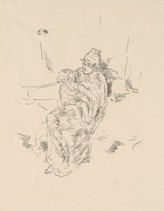 Madre e Figlio, No. 5 da James Abbott McNeill Whistler
