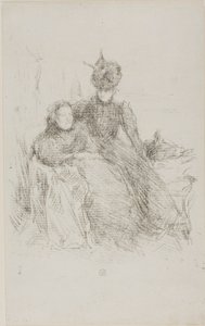 Madre e figlia [La Mère Malade] da James McNeill Whistler