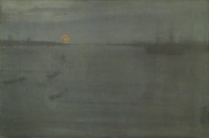 Notturno: Blu e oro - Acqua di Southampton da James McNeill Whistler