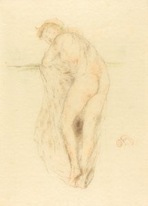 Modello nudo, vista posteriore da James Abbott McNeill Whistler
