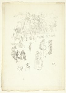Tate: "Les Bonnes du Luxembourg" da James Abbott McNeill Whistler