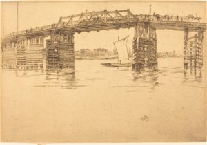 Vecchio ponte di Battersea da James Abbott McNeill Whistler