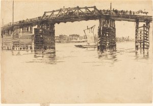 Vecchio ponte di Battersea da James Abbott McNeill Whistler