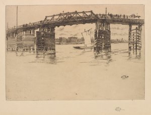 Vecchio ponte di Battersea da James Abbott McNeill Whistler