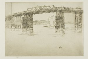 Vecchio ponte di Battersea da James Abbott McNeill Whistler