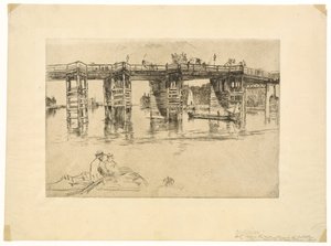 Vecchio ponte di Putney da James Abbott McNeill Whistler