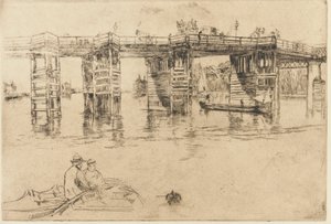 Vecchio ponte di Putney da James Abbott McNeill Whistler