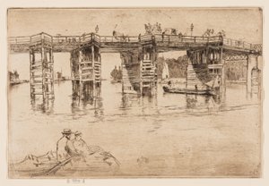 Vecchio Ponte di Putney da James Abbott McNeill Whistler