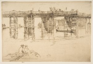 Il vecchio ponte di Putney da James McNeill Whistler