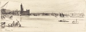 Vecchio ponte di Westminster da James Abbott McNeill Whistler