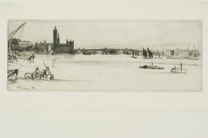 Vecchio ponte di Westminster da James Abbott McNeill Whistler