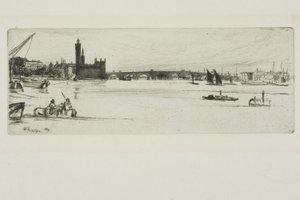 Vecchio ponte di Westminster da James Abbott McNeill Whistler