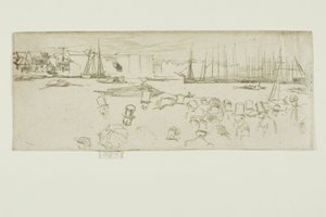 Passeggeri a un penny, Limehouse da James Abbott McNeill Whistler