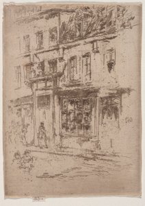 Petite Rue au Beurre, Bruxelles da James McNeill Whistler
