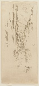 Petite Rue des Bouchers da James Abbott McNeill Whistler