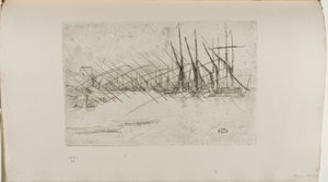 Molo di Pickle Herring da James Abbott McNeill Whistler