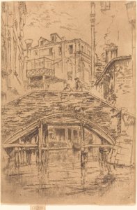 Ponte del Piovan da James Abbott McNeill Whistler