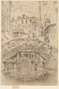 Ponte del Piovan da James Abbott McNeill Whistler